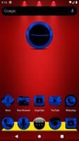 Blue and Black Icon Pack ảnh chụp màn hình 1