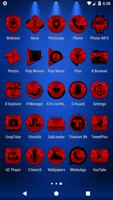 Red and Black Icon Pack скриншот 3