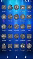 Silver and Grey Icon Pack скриншот 3