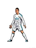 Ronaldo Cartoon Wallpaper imagem de tela 3