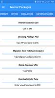 All Telenor Packages 2019 Free: capture d'écran 3