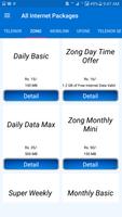 All Network Internet Packages Pakistan screenshot 1