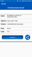 All Network Internet Packages Pakistan スクリーンショット 2