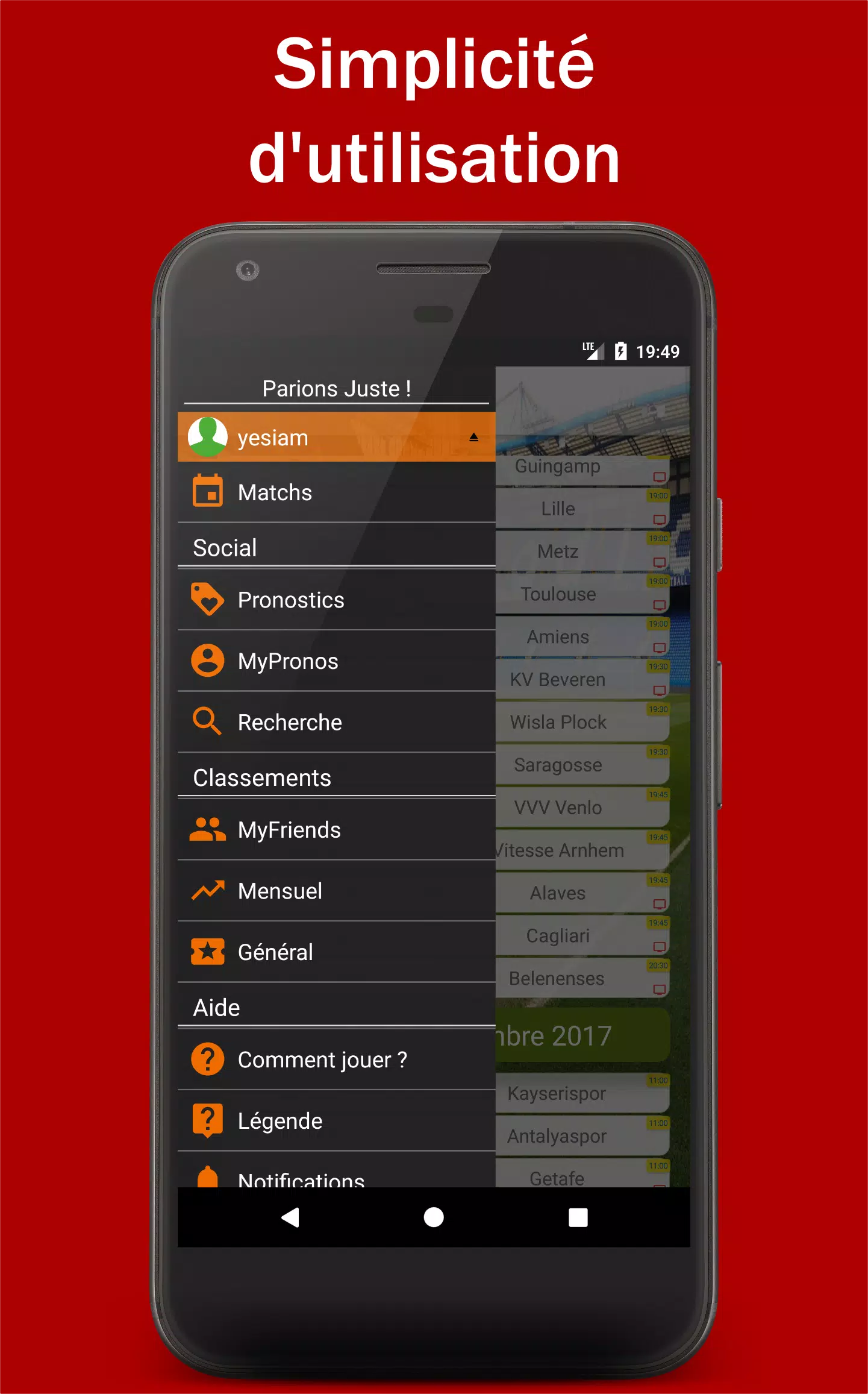Pronostics foot! APK for Android Download