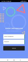 Rongrit Crew Verificator Affiche