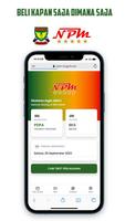 NPM ONLINE الملصق
