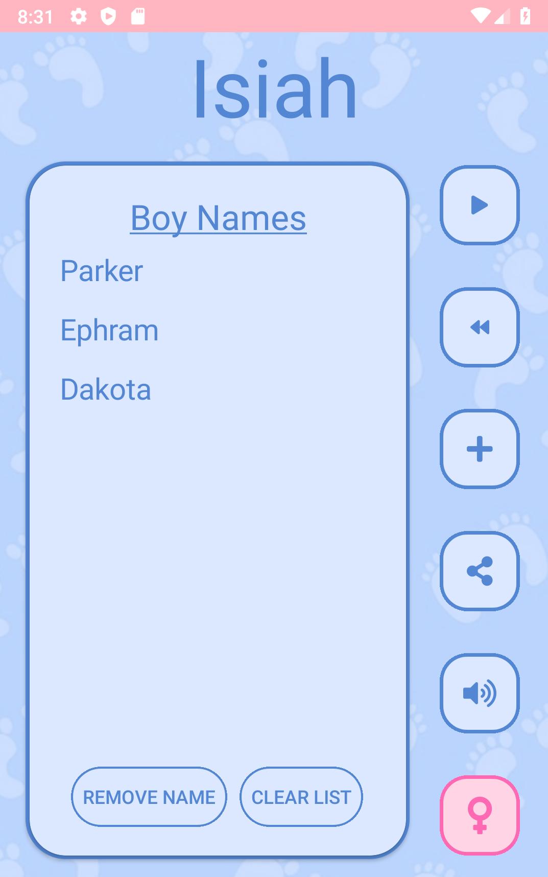 Baby Name Generator For Android Apk Download - roblox boy names generator