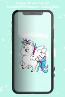 Magical Cute Unicorn Wallpaper capture d'écran 3