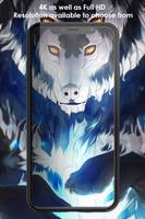 Animation Wolf Wallpapers Art capture d'écran 1