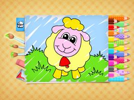 123 Kids Fun Coloring Book captura de pantalla 1