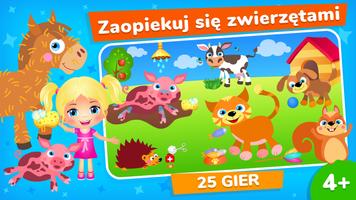 Gry dla Dzieci Małe Zwierzęta الملصق