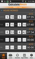 Time Card Calculator-TimeClock capture d'écran 3