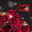 Happy Birthday GIFs & Love Roses Sticker APK