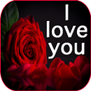 I love you flowers images GIF & rose HD wallpapers APK