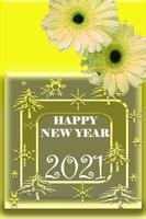 Happy new year cards syot layar 2