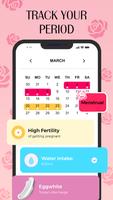 RoseFlo Period Tracker تصوير الشاشة 1