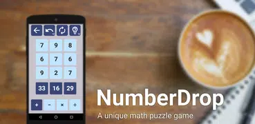 NumberDrop: Hard Math Puzzles