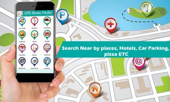 Gps Route Finder, Find Numbers poster