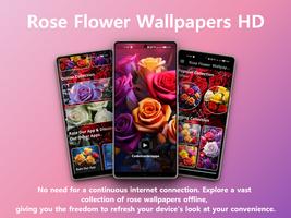Rose flower wallpapers offline Plakat