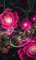 Flower Rose Live Wallpaper Gif imagem de tela 1
