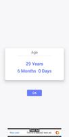 Age Calculator captura de pantalla 1