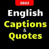 English Caption-Quotes ,Status icône