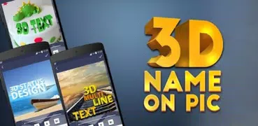 Nombre 3D en imágenes - Texto
