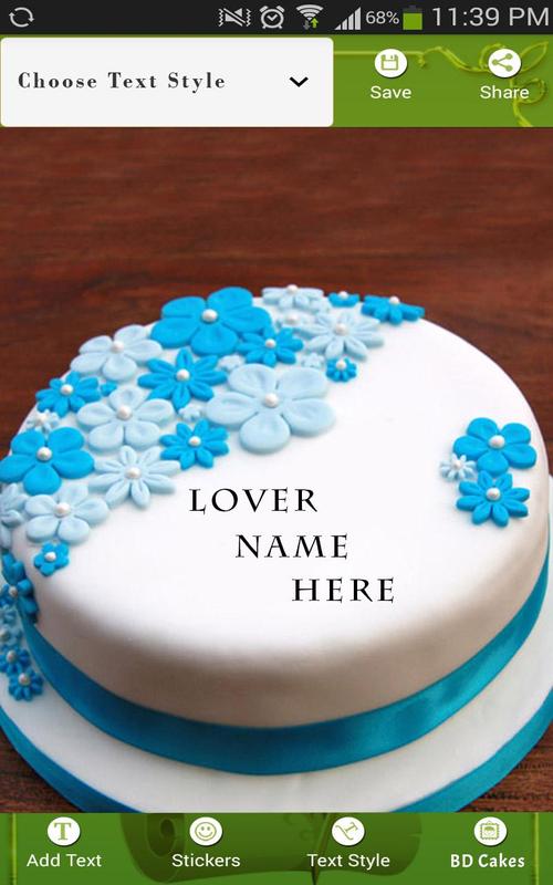 Name Photo On Birthday Cake For Android Apk Download