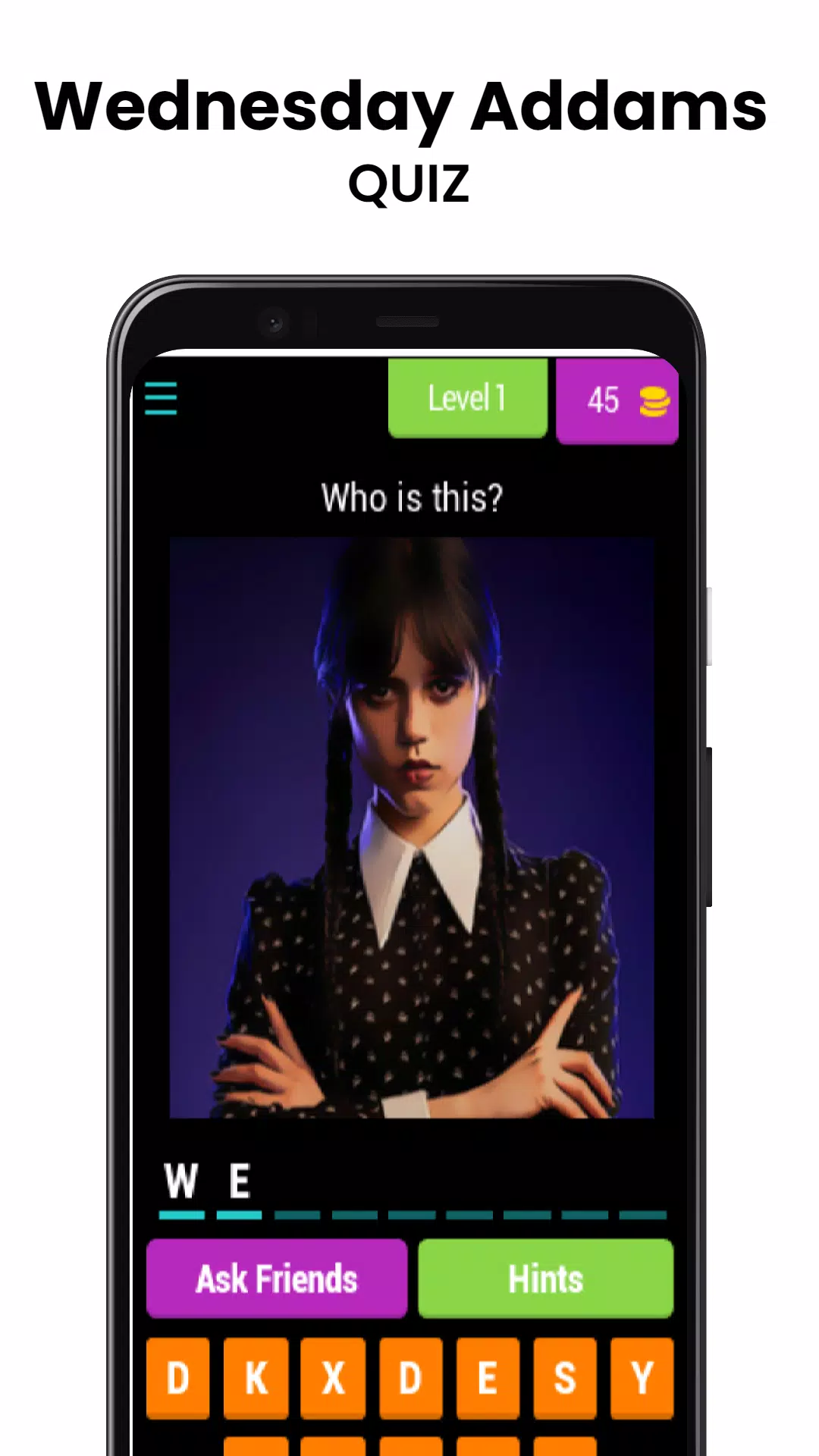 Download do APK de Wednesday Addams Games Quiz para Android