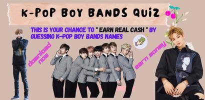 K-Pop Boy Bands - Fan Trivia Affiche