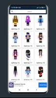 Skins Youtuber Gamers โปสเตอร์