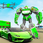 Real Super Robot Car Transform icône