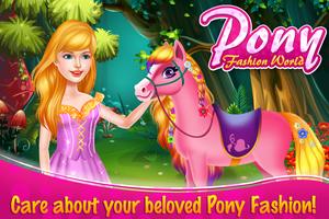 Pony Fashion World-poster