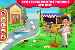 Food Truck Cooking & Cleaning постер