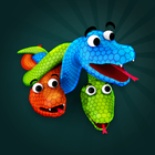 Tangled Snakes - Sort Puzzle آئیکن