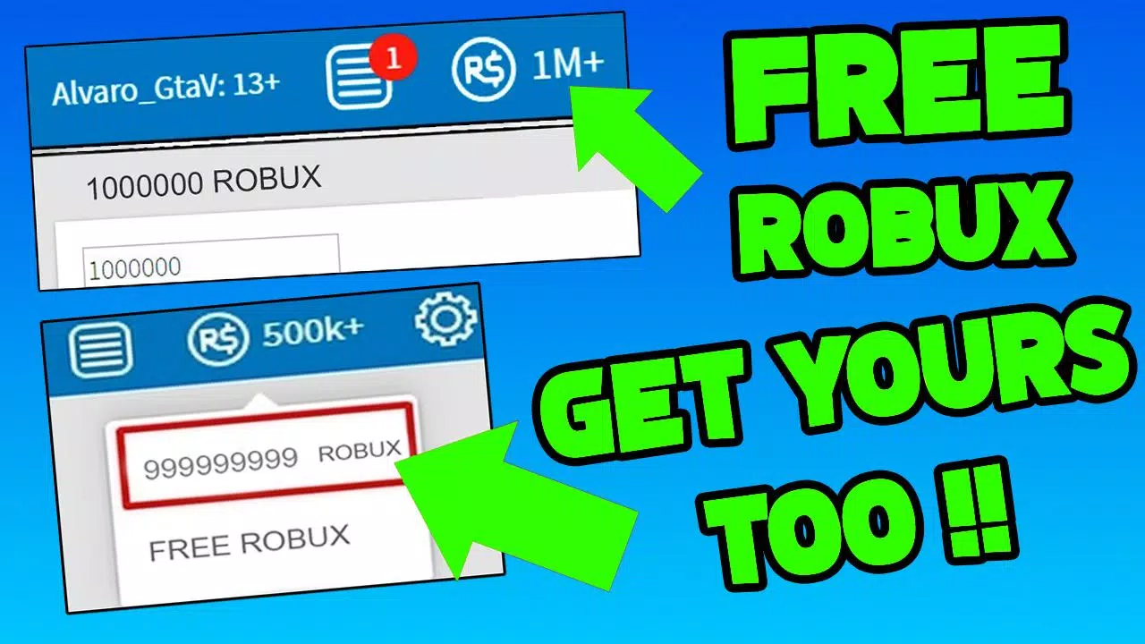 1M FREE ROBUX - Roblox