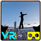 Juego de cruce de cuerdas VR icono