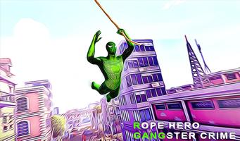 Rope Flying City Hero - Mafia  capture d'écran 2