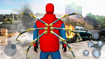 Spider ninja superhero game 3d screenshot 2