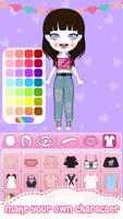 Chibi Doll Gacha Dress up game ảnh chụp màn hình 1