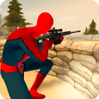 Rope Superhero vs Gangster Sniper Shooting 3D icône