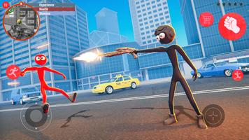 Amazing Rope Stickman Hero Sim تصوير الشاشة 3