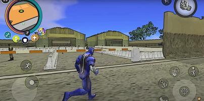 Rope Hero Super Vice Mode Town скриншот 2