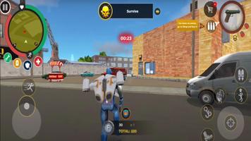 Rope Hero Mafia Mode War City Ekran Görüntüsü 3