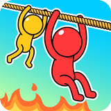Rope Puzzle: Stickman Rescue aplikacja