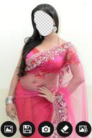 Women Transparent Saree Photo Editor ảnh chụp màn hình 2