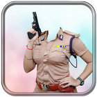 Women Police Suit Photo Editor Photo Frames آئیکن