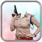 Women Police Suit Photo Editor Photo Frames ikona