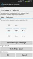 Customizable Countdown ảnh chụp màn hình 1