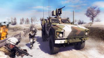 Army Games: Military Car Shoot imagem de tela 1